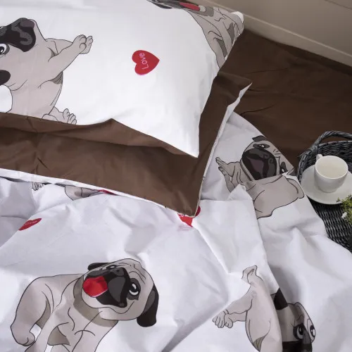 Наволочка Бязь 17-0566 Pug-dog