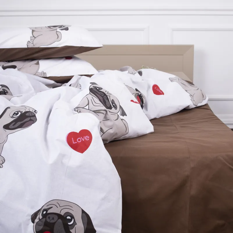 Пододеяльник Ranforce Elite 17-0566 Pug-dog - 4