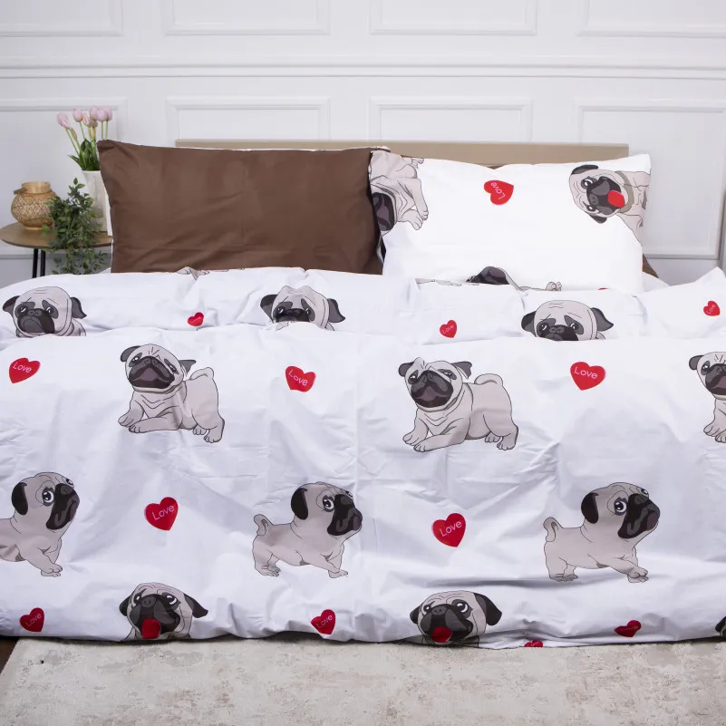 Пододеяльник Ranforce Elite 17-0566 Pug-dog - 3