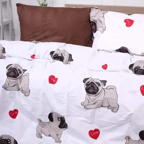 Пододеяльник Ranforce Elite 17-0566 Pug-dog - 2