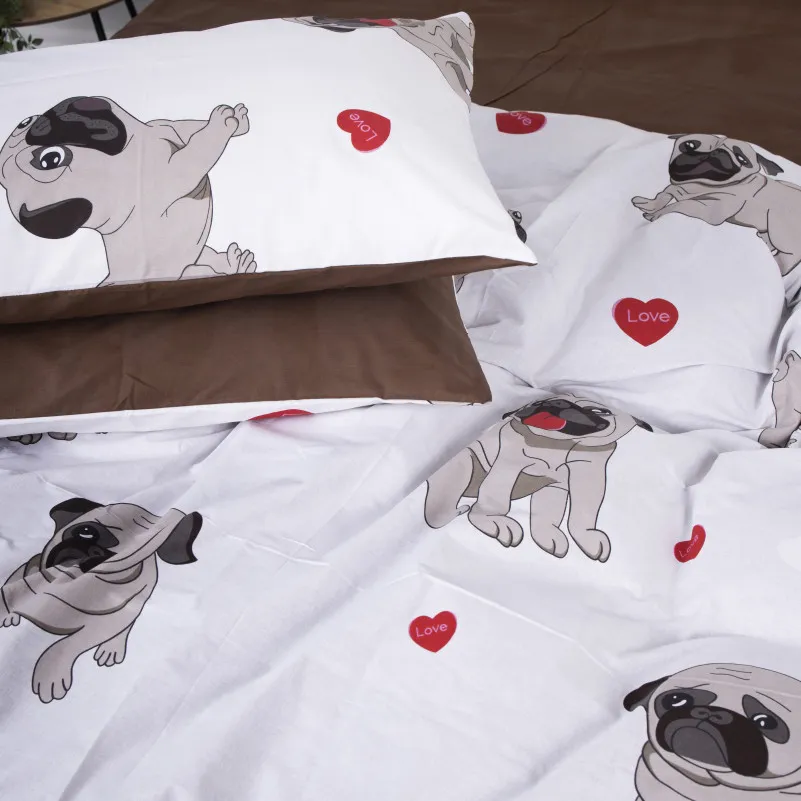 Пододеяльник Ranforce Elite 17-0566 Pug-dog - 5