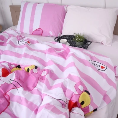 Комплект постільної білизни Бязь 17-0110 Pink Pantere