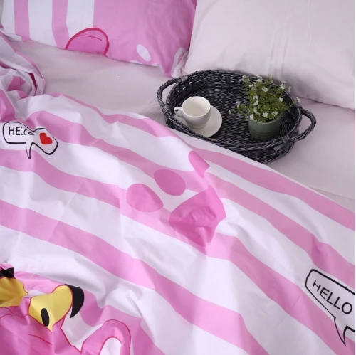 Комплект постельного белья Бязь 17-0110 Pink Pantere