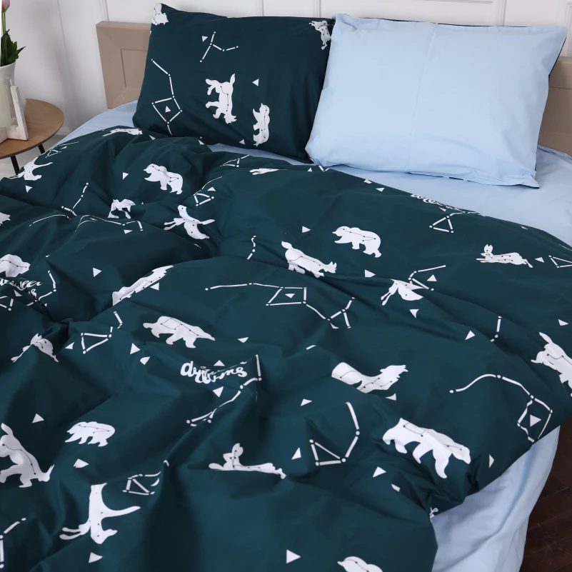 Комплект постільної білизни Бязь 17-0326 Finland