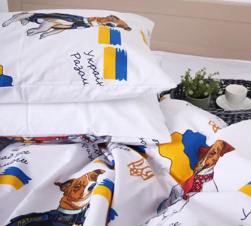 Наволочка Бязь 17-0595 "Пес Патрон"