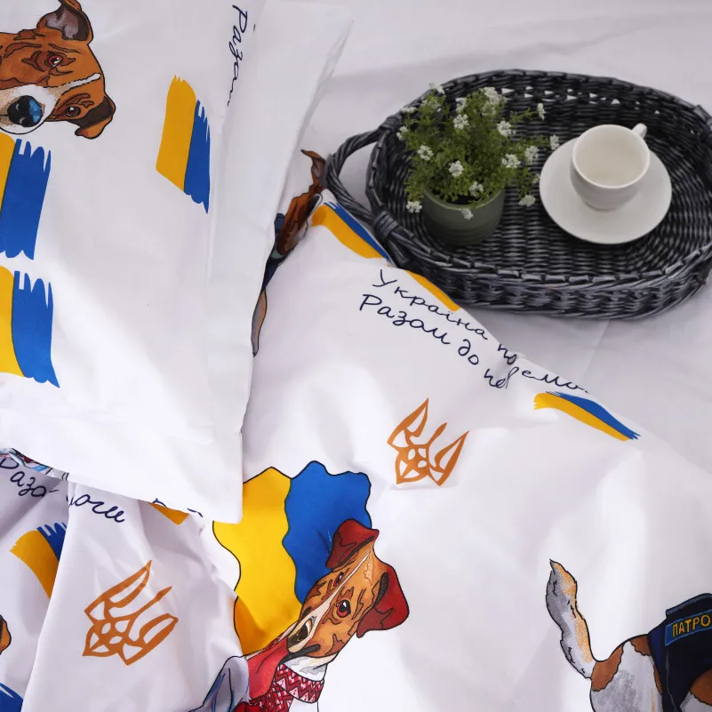 Простынь Бязь 17-0595 "Пес Патрон" - 2