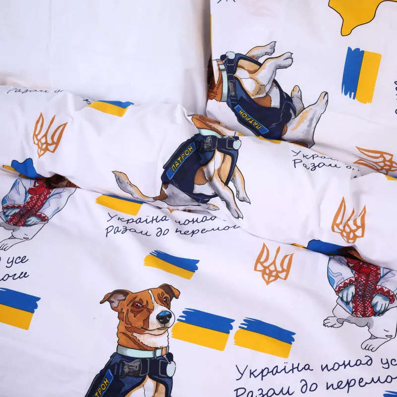 Пододеяльник MirSon Ranforce Elite 17-0595 "Пес Патрон"