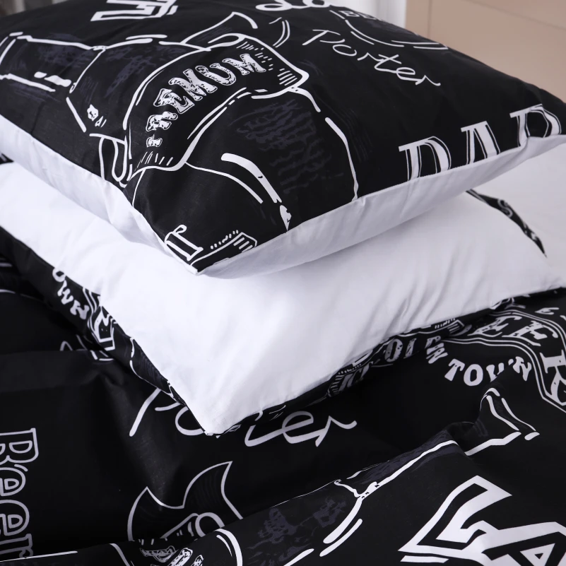 Пододеяльник Бязь 17-0510 Beer Bar blac - 1