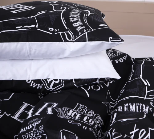 Наволочка Бязь 17-0510 Beer Bar blac - 2