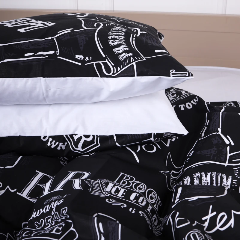 Пододеяльник Бязь 17-0510 Beer Bar blac - 3