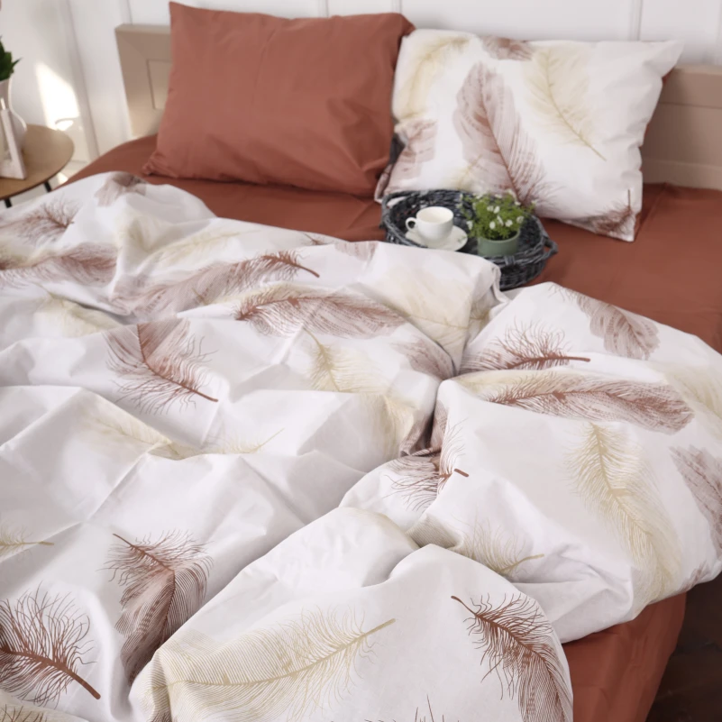 Комплект постільної білизни Бязь 17-0537 Emily