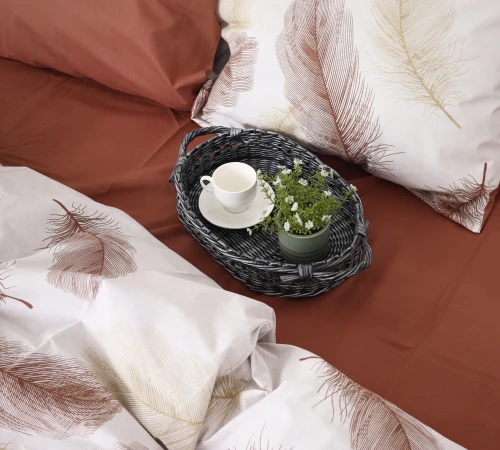 Простирадло MirSon Ranforce Elite 17-0537 Emily - 2