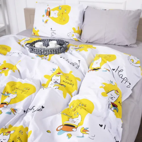 Комплект постельного белья Бязь 17-0574 Good Morning Cat