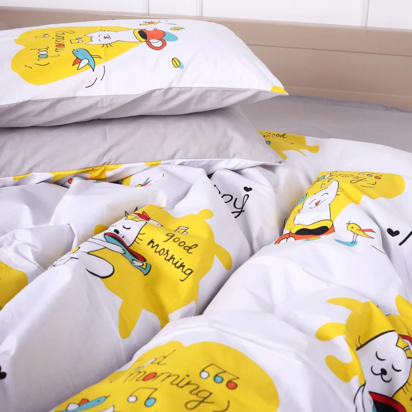 Наволочка Бязь 17-0574 Good Morning Cat