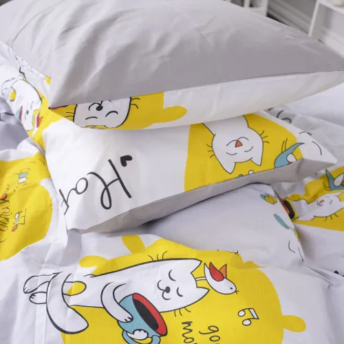 Наволочка Mirson Ranforce Elite 17-0574 Good Morning Cat