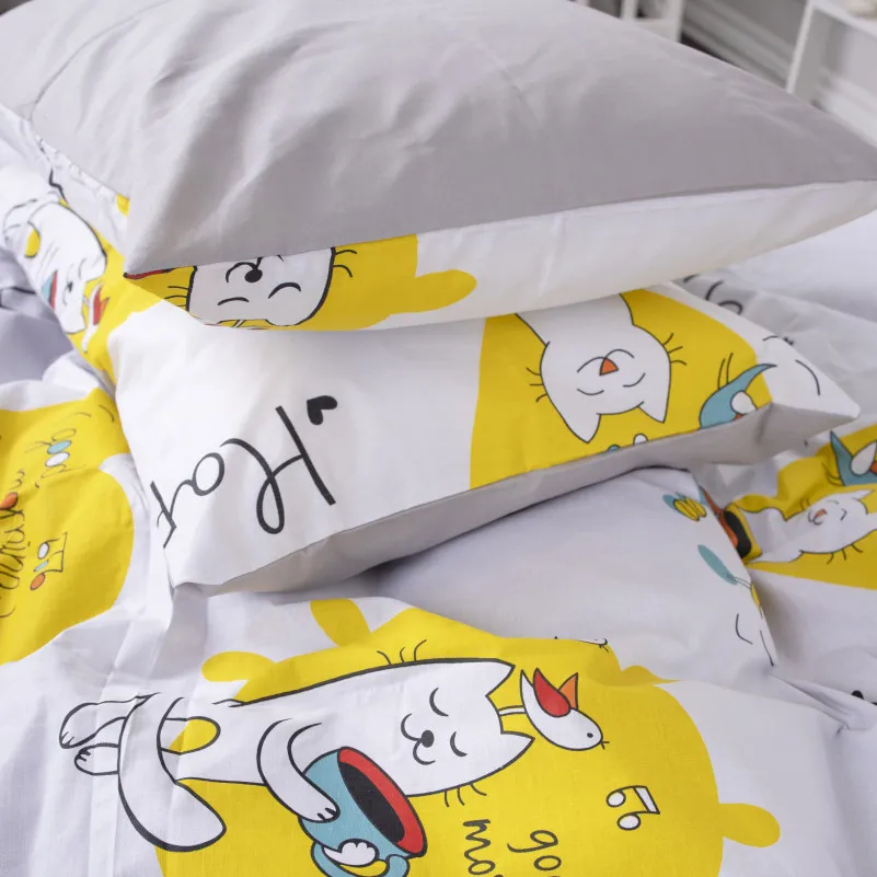 Комплект постельного белья Mirson Ranforce Elite 17-0574 Good Morning Cat - 2