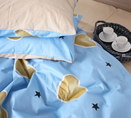 Наволочка Бязь 17-0463 Love stories - 2