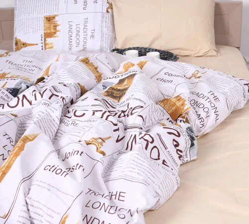 Наволочка Бязь 17-0409 Tradition London - 2