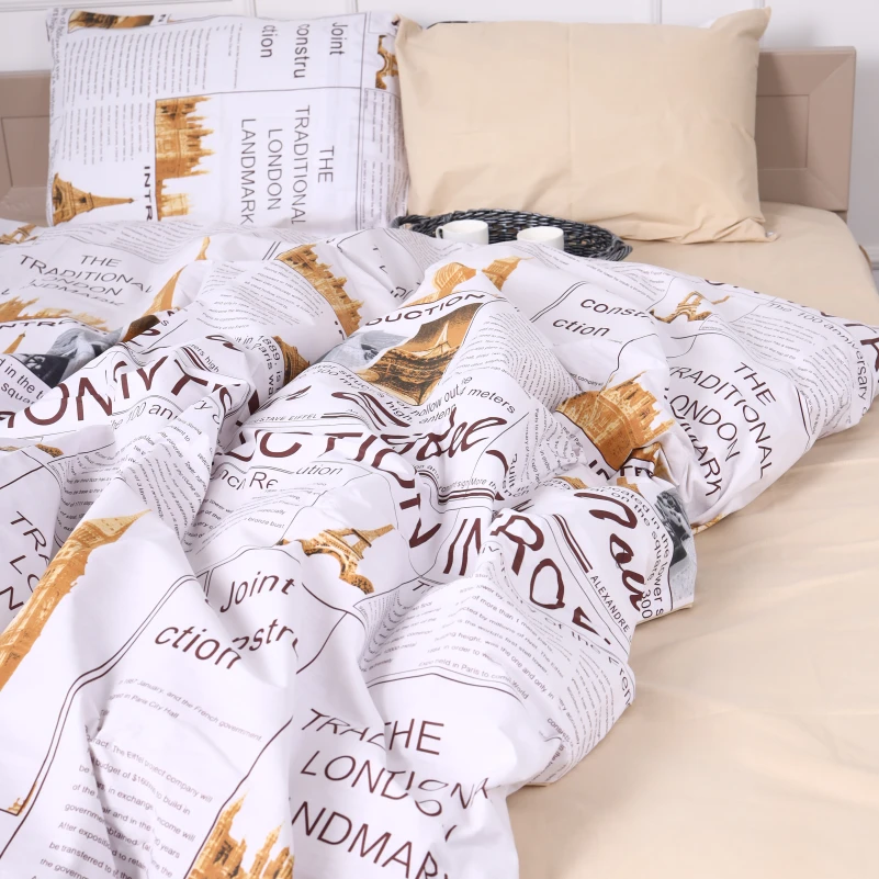 Комплект постільної білизни Бязь 17-0409 Tradition London - 4