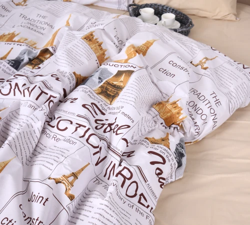 Простирадло MirSon Ranforce Elite 17-0409 Tradition London - 2