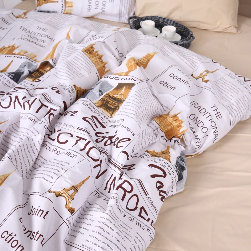 Комплект постільної білизни Бязь 17-0409 Tradition London - 5