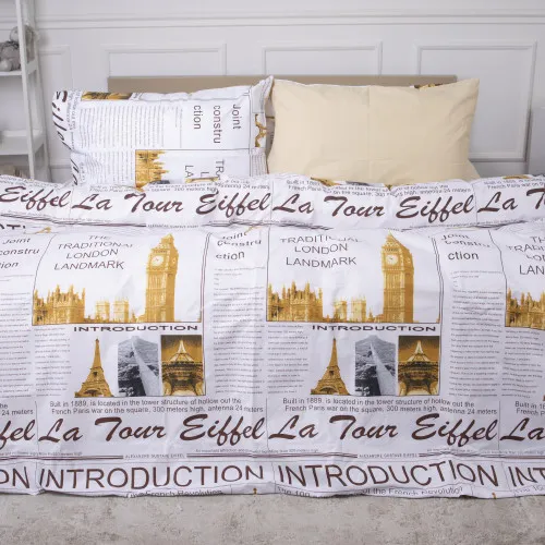 Комплект постільної білизни MirSon Ranforce Elite 17-0409 Tradition London