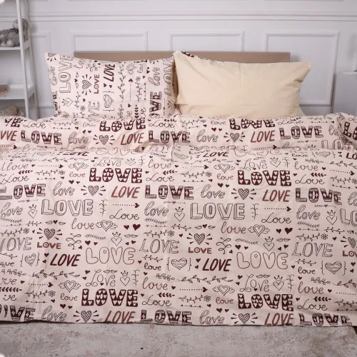 Комплект постельного белья MirSon Ranforce Elite 17-0340 Laos