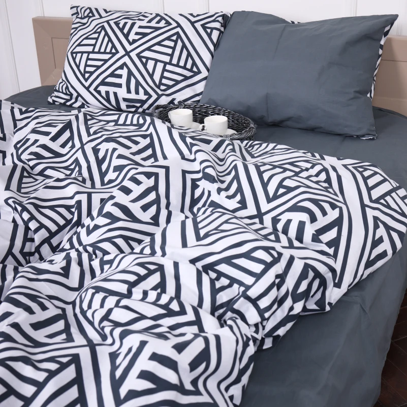 Комплект постільної білизни Бязь 17-0026 Achiles - 2