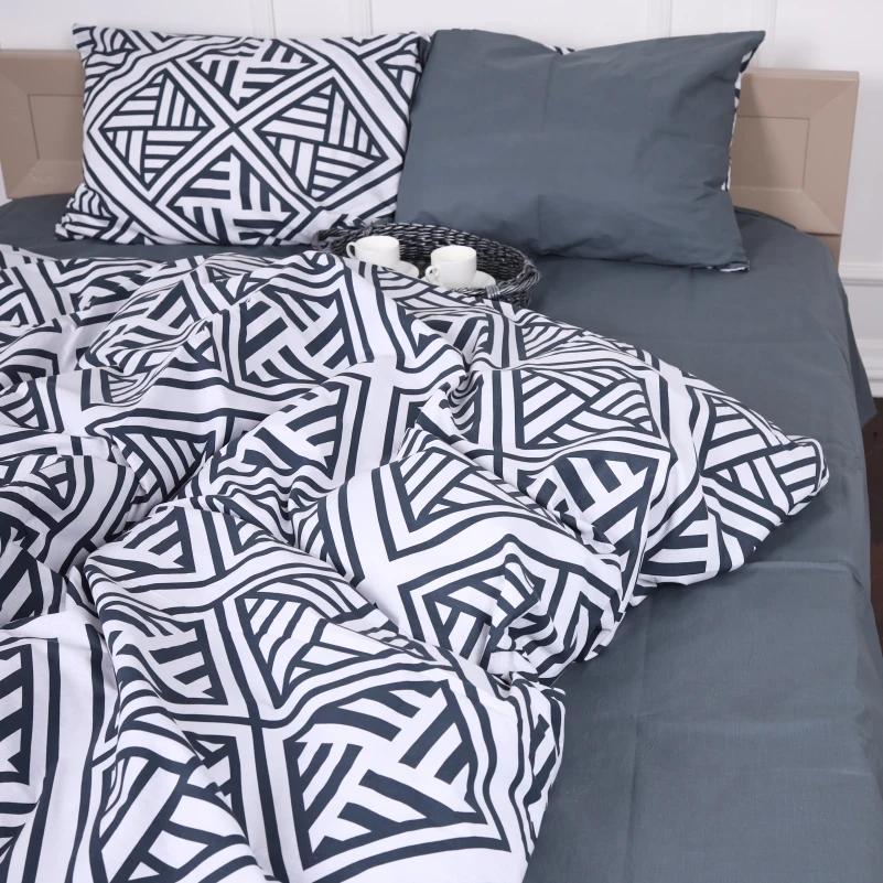 Комплект постільної білизни Бязь 17-0026 Achiles - 4