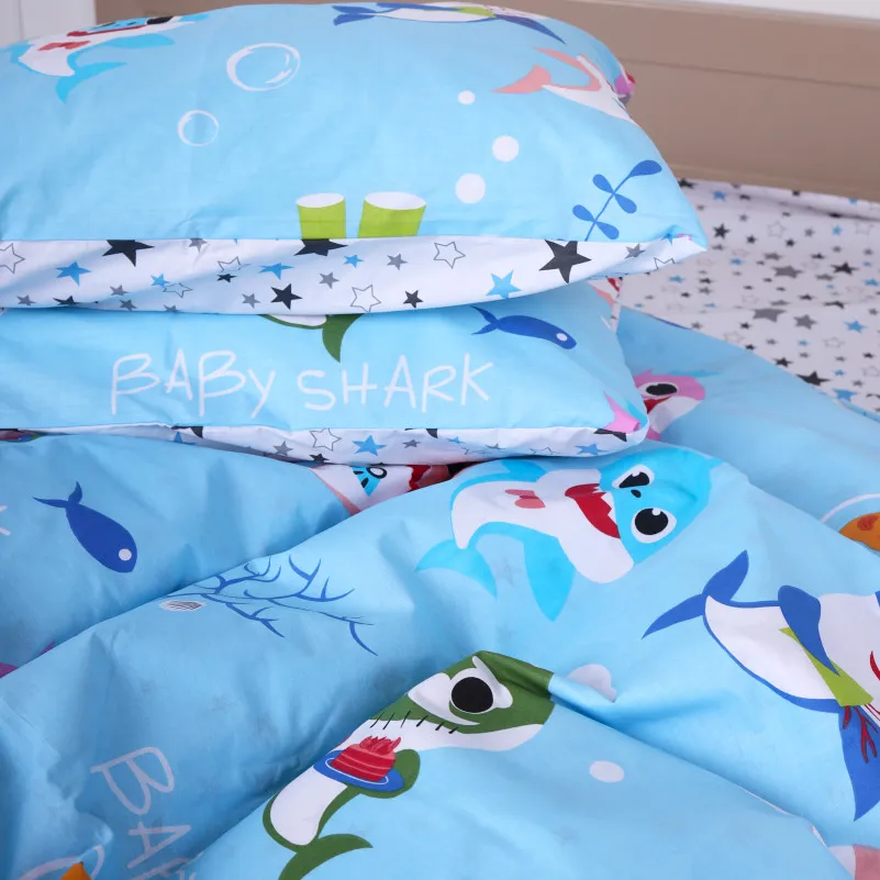 Комплект постільної білизни MirSon Ranforce Elite 17-0521 Sharks blue - 4