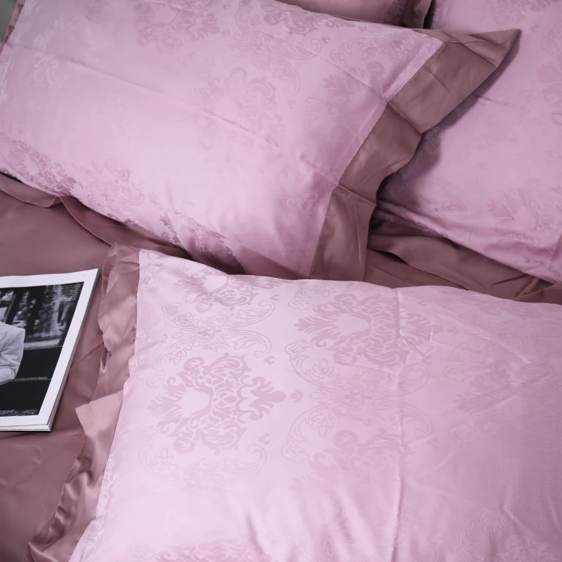 Комплект постільної білизни Сатин ELIT "Golden wheat" - 1