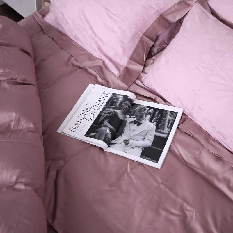 Комплект постільної білизни Сатин ELIT "Golden wheat" - 12