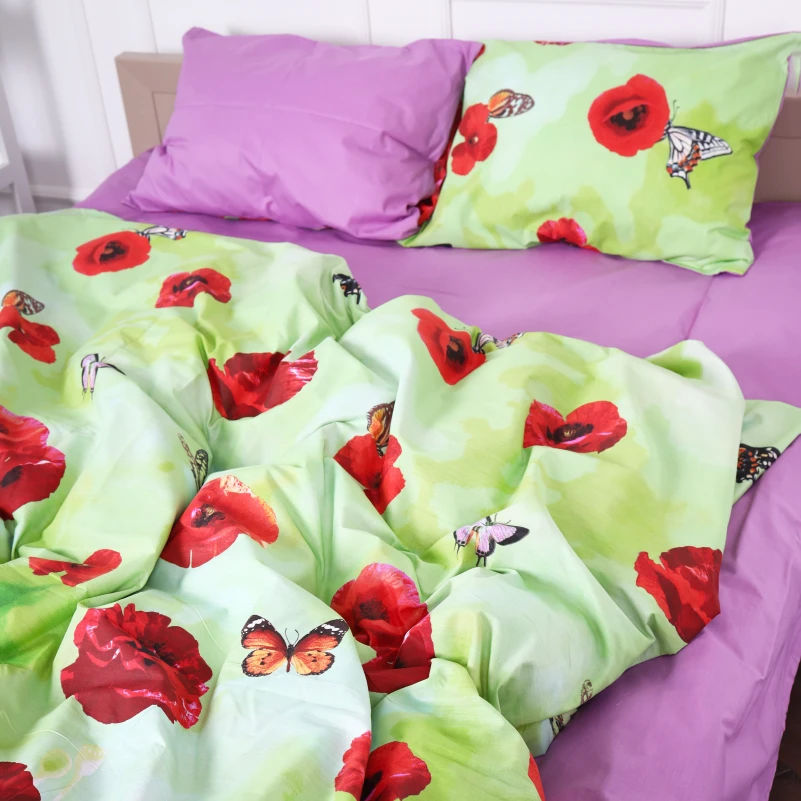 Комплект постільної білизни Бязь 17-0018 Lurdes