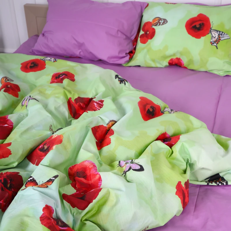 Комплект постільної білизни Бязь 17-0018 Lurdes - 3