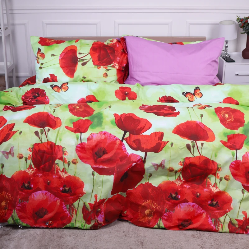 Комплект постельного белья MirSon Ranforce Elite 17-0018 Lurdes