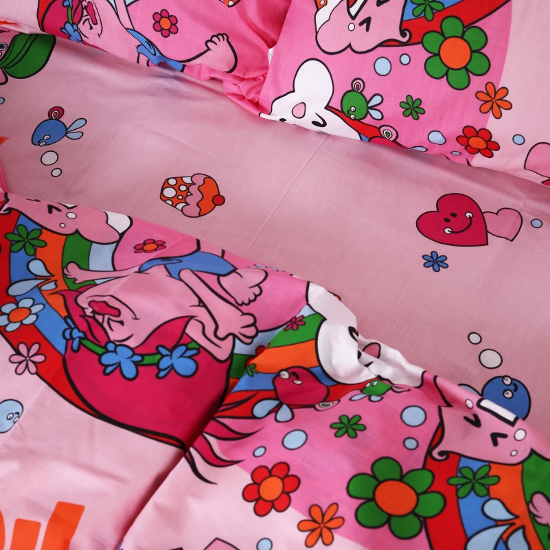 Комплект постільної білизни Бязь 17-0261 Trolli - 2