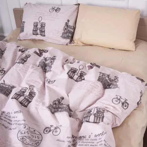 Пододеяльник Бязь 17-0376 Bordeaux