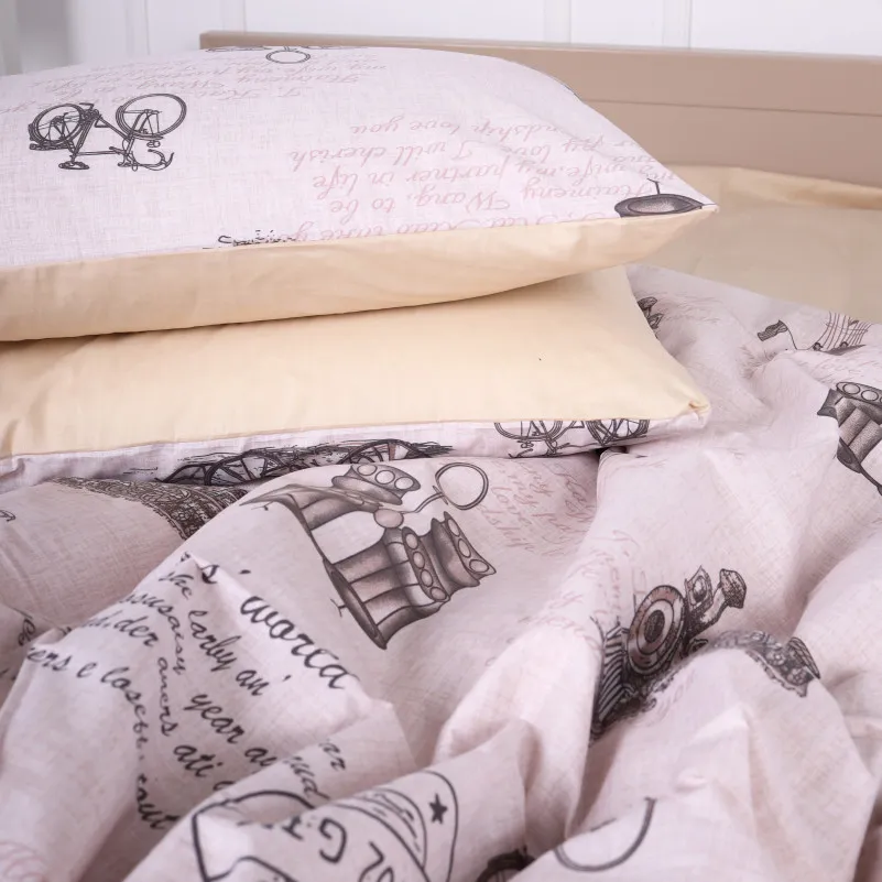 Пододеяльник MirSon Ranforce Elite 17-0376 Bordeaux - 5