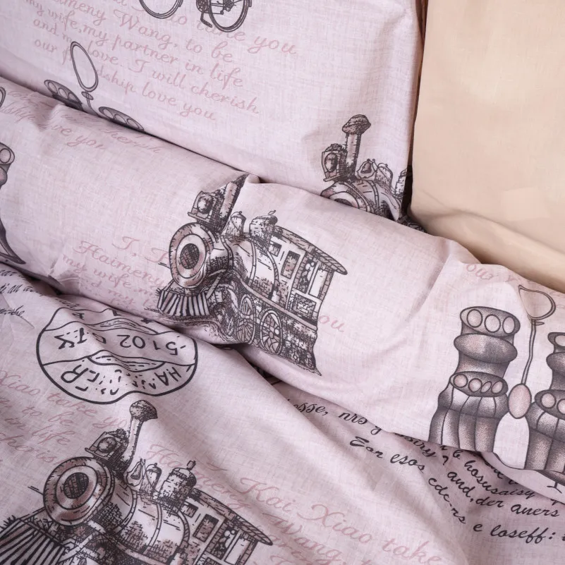 Пододеяльник MirSon Ranforce Elite 17-0376 Bordeaux