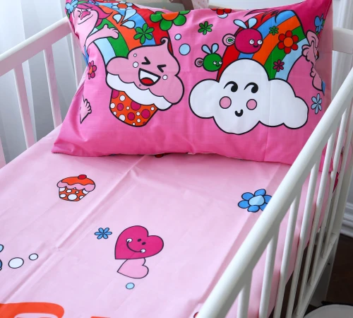 Простынь Детская Бязь Kids Time 17-0261 Trolli