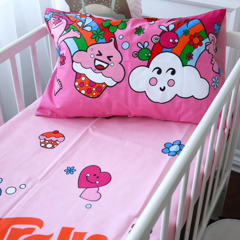 Простынь Детская Бязь Kids Time 17-0261 Trolli