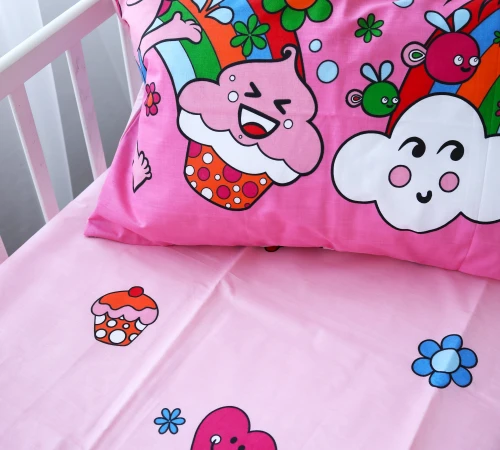 Простынь Детская Бязь Kids Time 17-0261 Trolli - 2