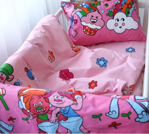 Пододеяльник Детский Бязь Kids Time 17-0261 Trolli