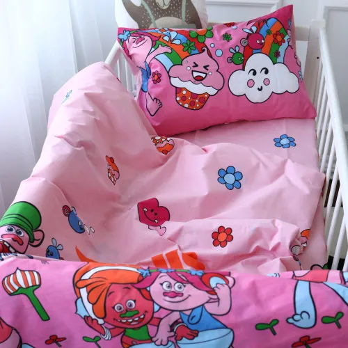 Комплект постельного белья Детский Бязь Kids Time 17-0261 Trolli - 2