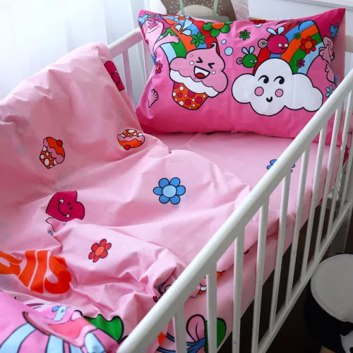 Комплект постельного белья Детский Бязь Kids Time 17-0261 Trolli