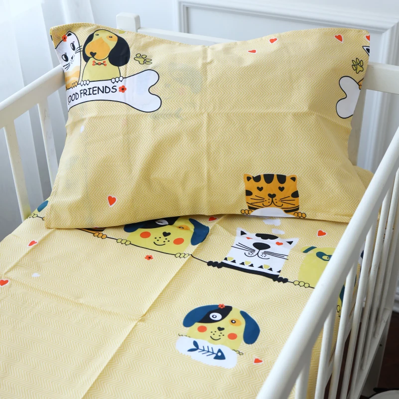 Простынь Детская Бязь Kids Time 17-0517 -1 Cat-dog