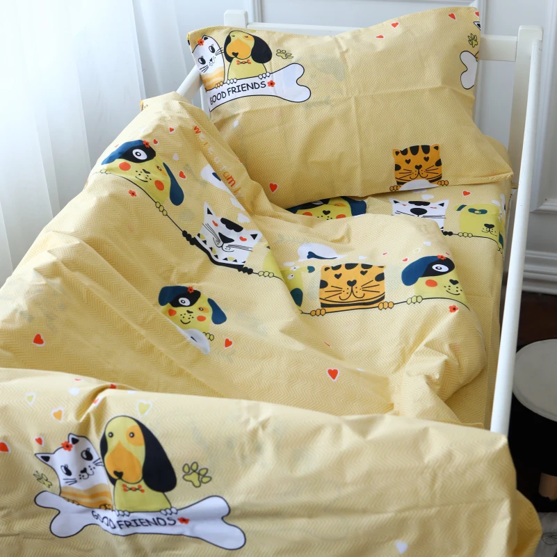 Наволочка Детская Бязь Kids Time 17-0517 -1 Cat-dog - 3