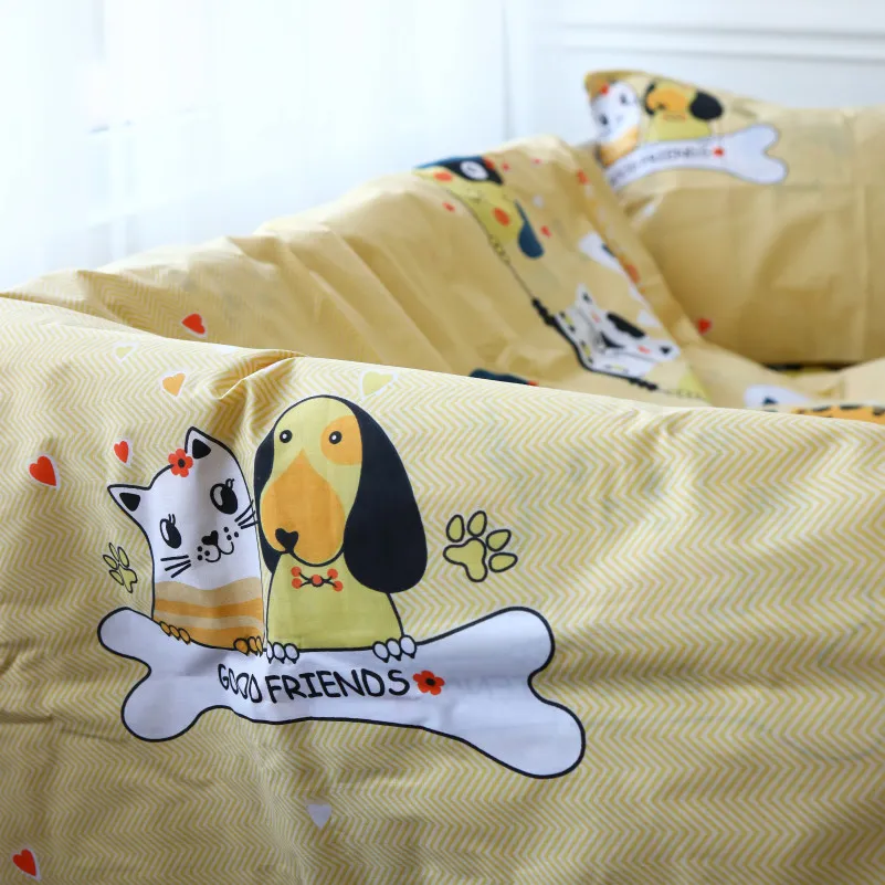 Комплект постельного белья Детский Бязь Kids Time 17-0517 -1 Cat-dog - 6