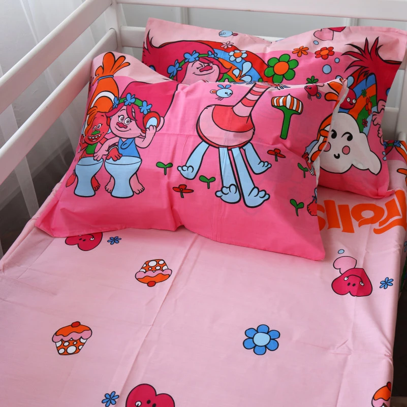 Простынь Бязь Kids Time 17-0261 Trolli