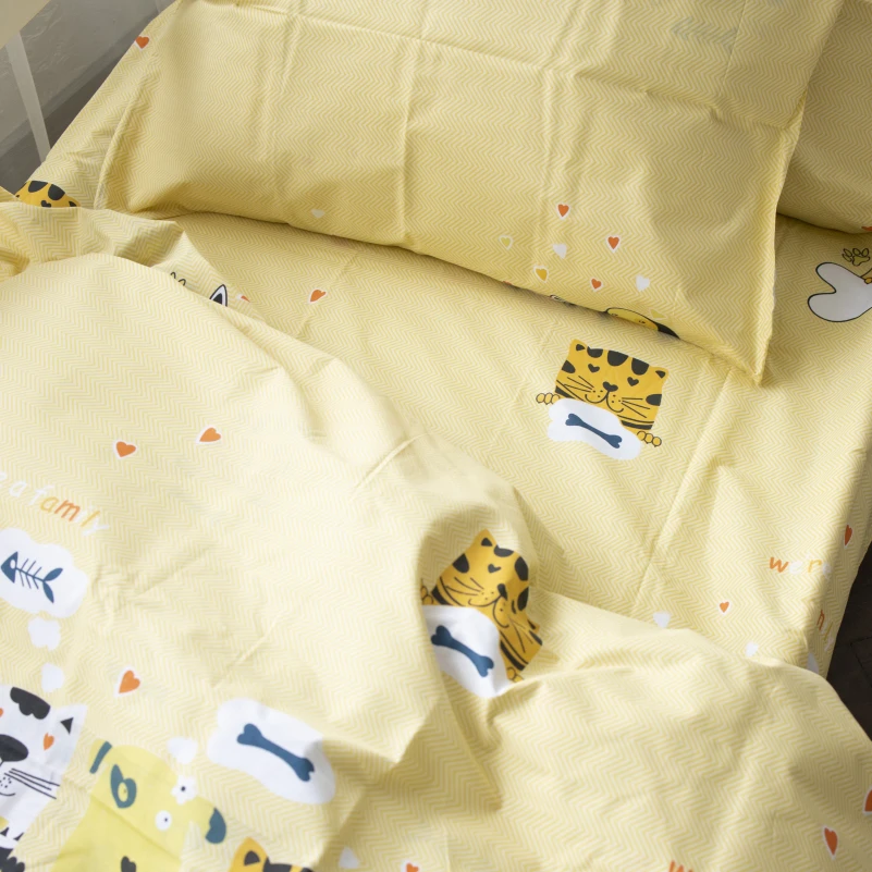 Наволочка Бязь Kids Time 17-0517 -1 Cat-dog - 3